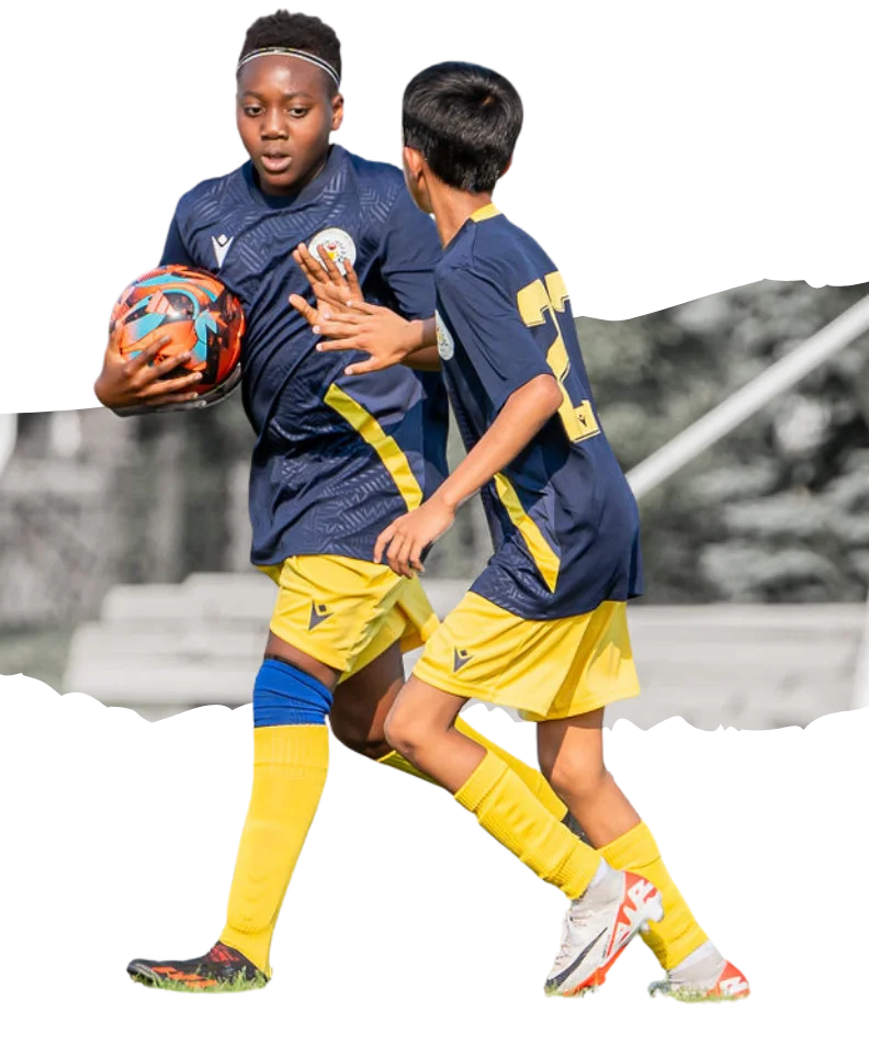 BRI FC players in action